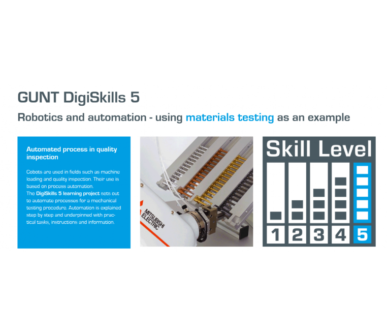 GUNT DigiSkills 5 Project - Robotics and Automation