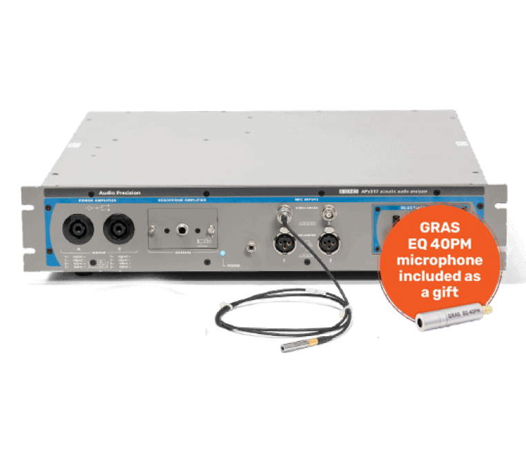 APx517 B Series Acoustic Audio Analyzer